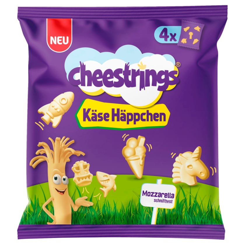 Cheestrings Käsehäppchen 4x18,75g